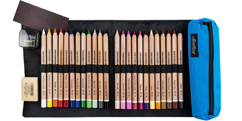 Cretacolor Pencil wrap set MegaColor