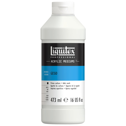 Liquitex Gesso - White, 473 ml