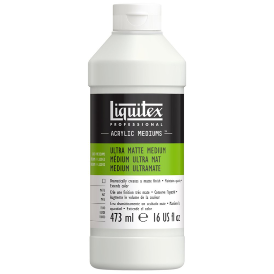 Liquitex Med. Ultra Matte Medium, 473ml