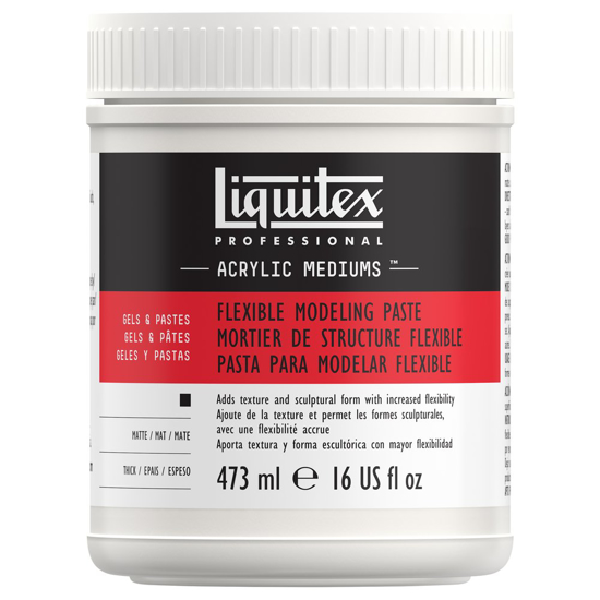 Liquitex Gel - Flexible Modeling Paste, 473 ml