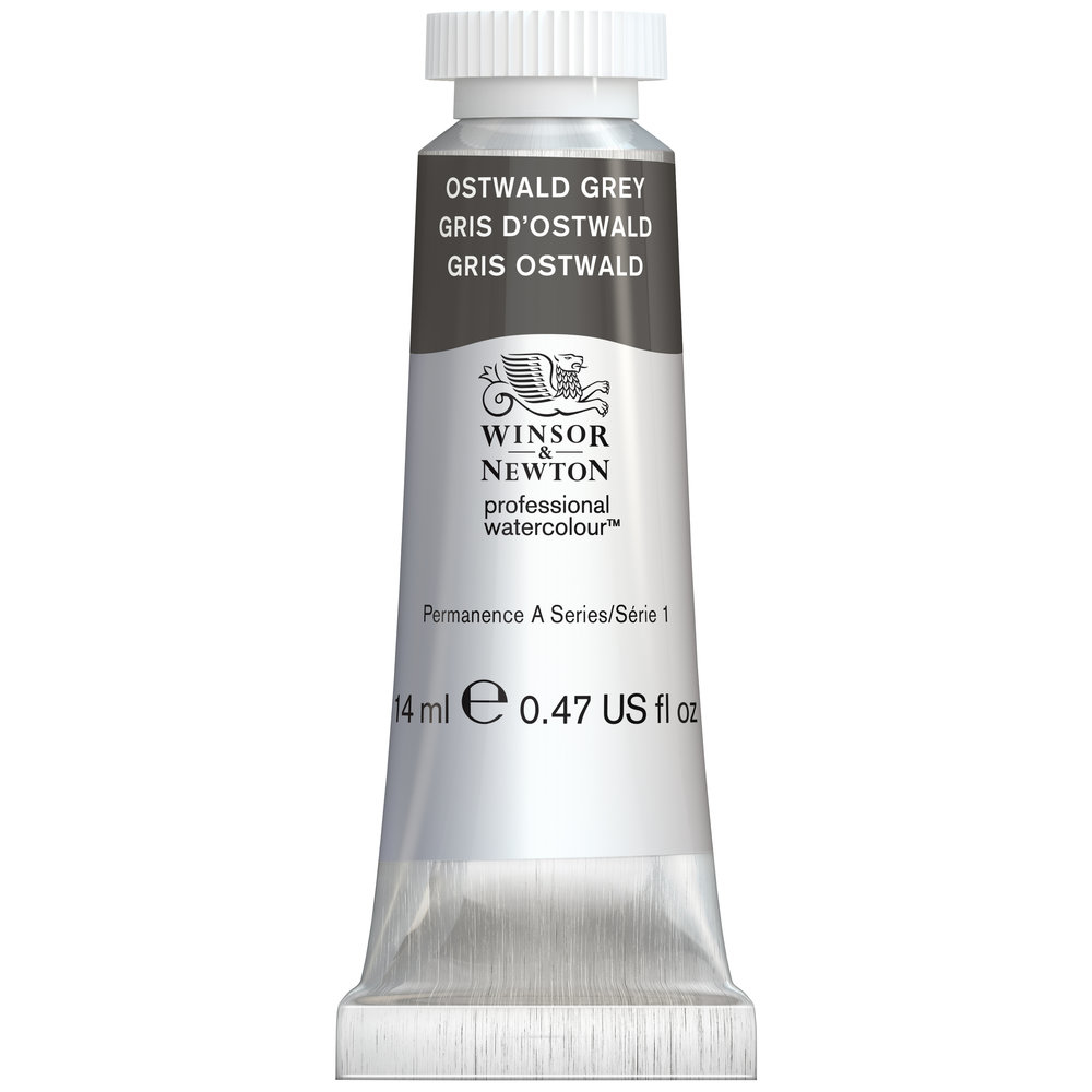 Akvarellmaling 14 ml Ostwald Grey